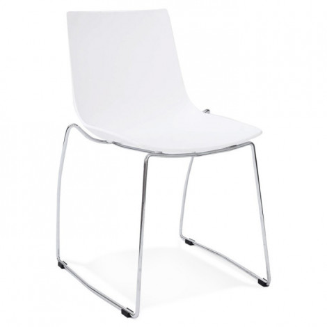 Chaise Design "Rovigo" 83cm Blanc|Chaise|Paris Prix