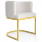 Chaise Design "Noemy" 75cm Blanc|Chaise|Paris Prix