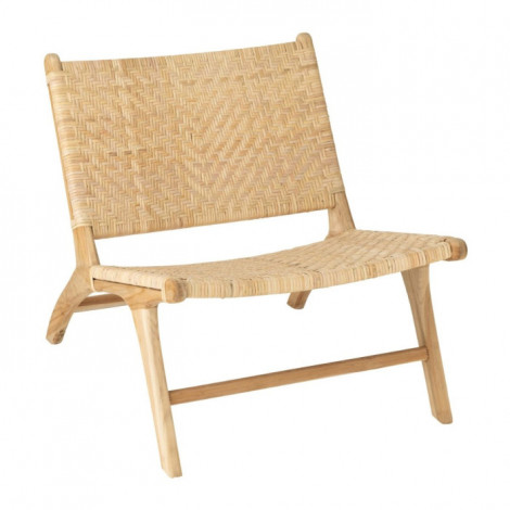Fauteuil en Rotin Design "Bali" 78cm Naturel|Chaise|Paris Prix