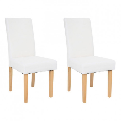 Lot de 2 Chaises à Housser "Jana" 96cm Naturel|Chaise|Paris Prix
