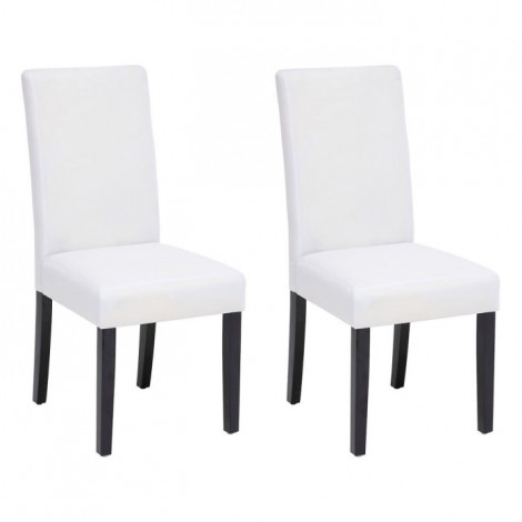 Lot de 2 Chaises à Housser "Jana" 96cm Noir|Chaise|Paris Prix