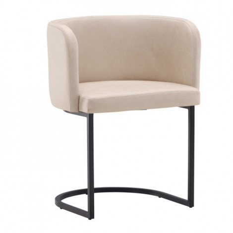 Chaise Design "Simrishamn" 75cm Beige|Chaise|Paris Prix