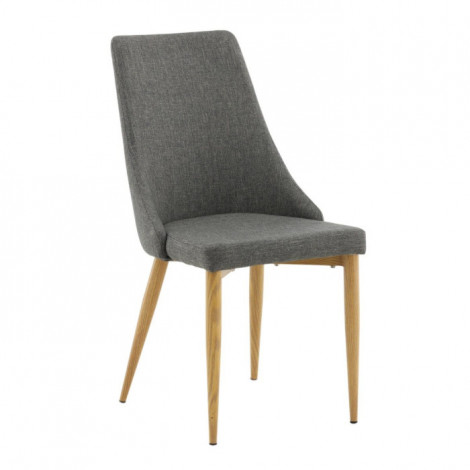 Chaise Design "Leone" 91cm Gris Foncé|Chaise|Paris Prix