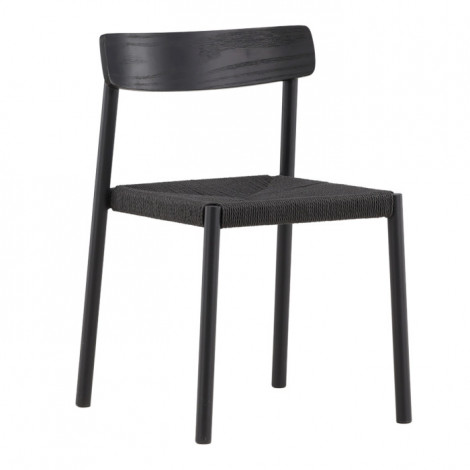 Chaise en Rotin "Malmon" 79cm Noir|Chaise|Paris Prix