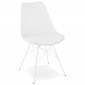 Chaise Design "Tripoli" 83cm Blanc|Chaise|Paris Prix