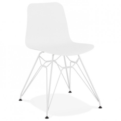 Chaise Design "Spider" 83cm Blanc|Chaise|Paris Prix