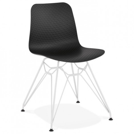 Chaise Design "Spider" 83cm Noir & Blanc|Chaise|Paris Prix