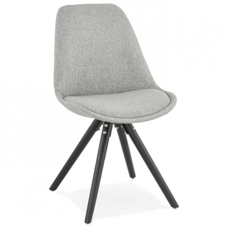 Chaise Scandinave "Yolanda" 82cm Gris & Noir|Chaise|Paris Prix