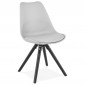 Chaise Design "Jupiter" 82cm Gris|Chaise|Paris Prix