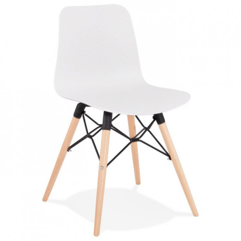 Chaise Scandinave "Cryptek" 80cm Blanc|Chaise|Paris Prix
