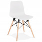 Chaise Scandinave "Cryptek" 80cm Blanc|Chaise|Paris Prix