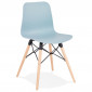 Chaise Scandinave "Cryptek" 80cm Bleu|Chaise|Paris Prix