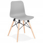 Chaise Scandinave "Cryptek" 80cm Gris|Chaise|Paris Prix