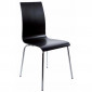 Chaise Design en Bois "Tina" 88cm Noir|Chaise|Paris Prix