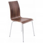 Chaise Design "Zebrano" 88cm Noyer|Chaise|Paris Prix