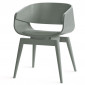 Chaise Design avec Coussin "Almost" 76cm Gris|Chaise|Paris Prix