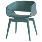 Chaise Design avec Coussin "Almost" 76cm Bleu|Chaise|Paris Prix