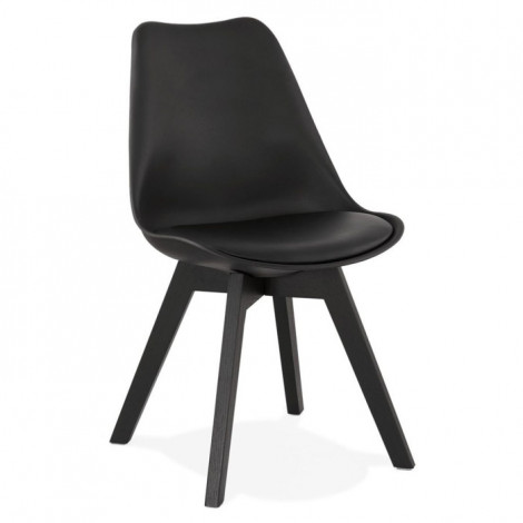 Chaise Design "Toledo" 82cm Noir|Chaise|Paris Prix