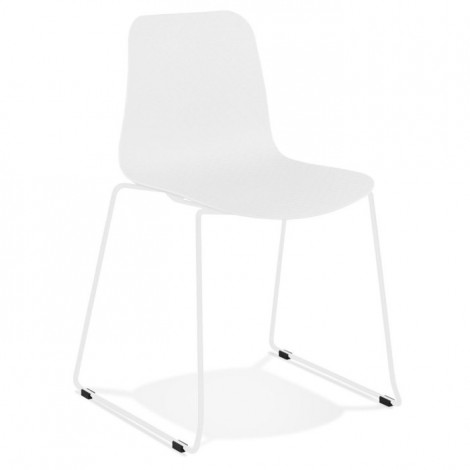 Chaise Design "Mandreo" 82cm Blanc|Chaise|Paris Prix