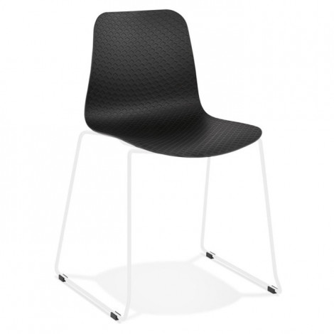 Chaise Design "Mandreo" 82cm Noir & Blanc|Chaise|Paris Prix