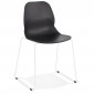 Chaise Design "Olganic" 85cm Noir & Blanc|Chaise|Paris Prix