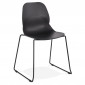Chaise Design "Olganic" 85cm Noir|Chaise|Paris Prix