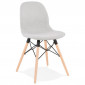 Chaise Design Scandinave "Marlina" 84cm Gris Clair|Chaise|Paris Prix
