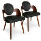 Lot de 2 Chaises Scandinaves "Eldin" 79cm Naturel|Chaise|Paris Prix