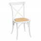 Chaise Bistrot en Bois "Isak" 86cm Blanc|Chaise|Paris Prix