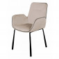 Chaise Design en Velours "Eliot" 87cm Crème|Chaise|Paris Prix