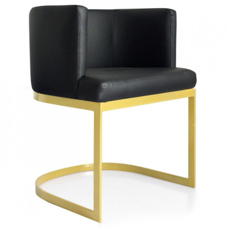 Chaise Design "Noemy" 75cm Noir|Chaise|Paris Prix