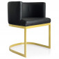Chaise Design "Noemy" 75cm Noir|Chaise|Paris Prix