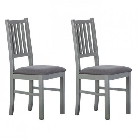 Lot de 2 Chaises Deisgn "Zerno" 95cm Gris|Chaise|Paris Prix