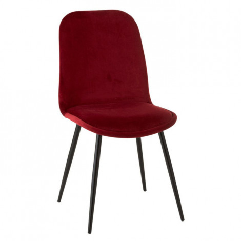 Chaise Design "Claire" 87cm Bordeaux|Chaise|Paris Prix