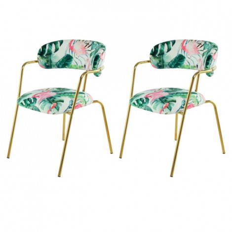Lot de 2 Chaises Design "Forest II" 79cm Vert|Chaise|Paris Prix