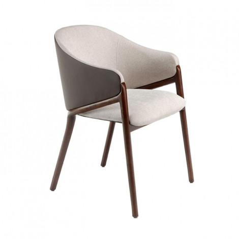Chaise Rembourrée Design "Tania" 78cm Beige|Chaise|Paris Prix