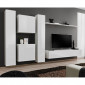 Meuble TV Mural Design "Switch VI" 330cm Blanc|Meuble TV|Paris Prix