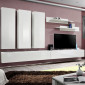 Meuble TV Mural Design "Fly I" 320cm Blanc|Meuble TV|Paris Prix