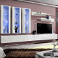 Meuble TV Mural Design "Fly III" 320cm Blanc|Meuble TV|Paris Prix