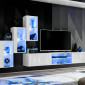 Ensemble Meuble TV Design "Switch XXII" 210cm Blanc|Meuble TV|Paris Prix