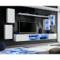 Ensemble Meuble TV Design "Switch XXV" 280cm Blanc|Meuble TV|Paris Prix