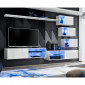Ensemble Meuble TV Design "Switch XXIV" 250cm Blanc|Meuble TV|Paris Prix