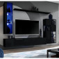 Ensemble Meuble TV Design "Switch II" 250cm Noir|Meuble TV|Paris Prix