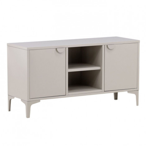 Meuble TV 2 Portes "Piring" 120cm Beige|Meuble TV|Paris Prix