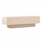 Meuble TV 2 Portes "Cuenca" 160cm Naturel|Meuble TV|Paris Prix