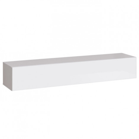 Banc TV Mural Design "Switch" 180cm Blanc|Meuble TV|Paris Prix