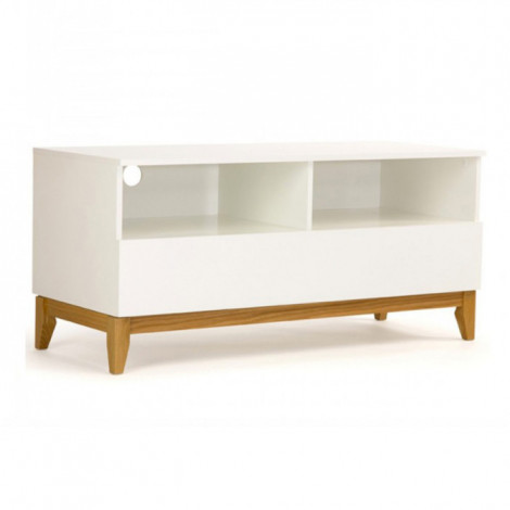 Meuble TV Design "Blanco" 120cm Blanc|Meuble TV|Paris Prix