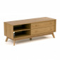 Meuble TV Design "Kensal" 130cm Chêne|Meuble TV|Paris Prix