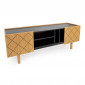 Meuble TV "Porto Ramalde" 175cm Naturel|Meuble TV|Paris Prix