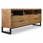 Meuble TV Design Design "Bolta" 150cm Naturel|Meuble TV|Paris Prix